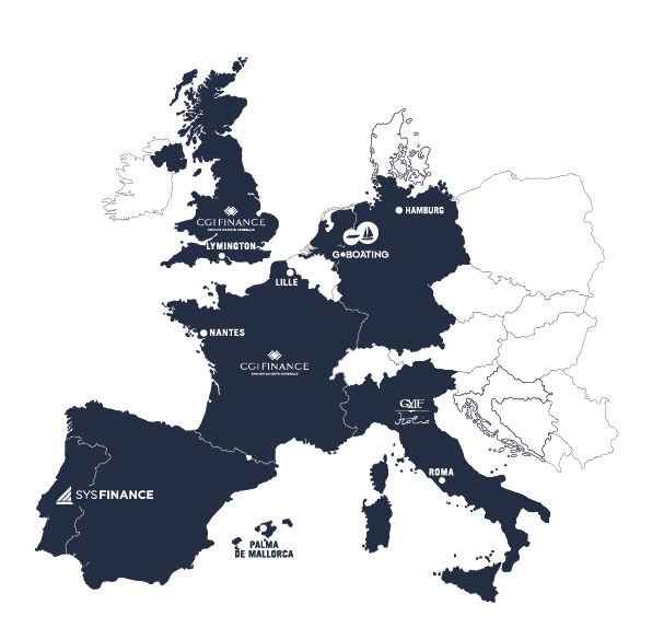 carte d'europe cgi finance présence EU 26